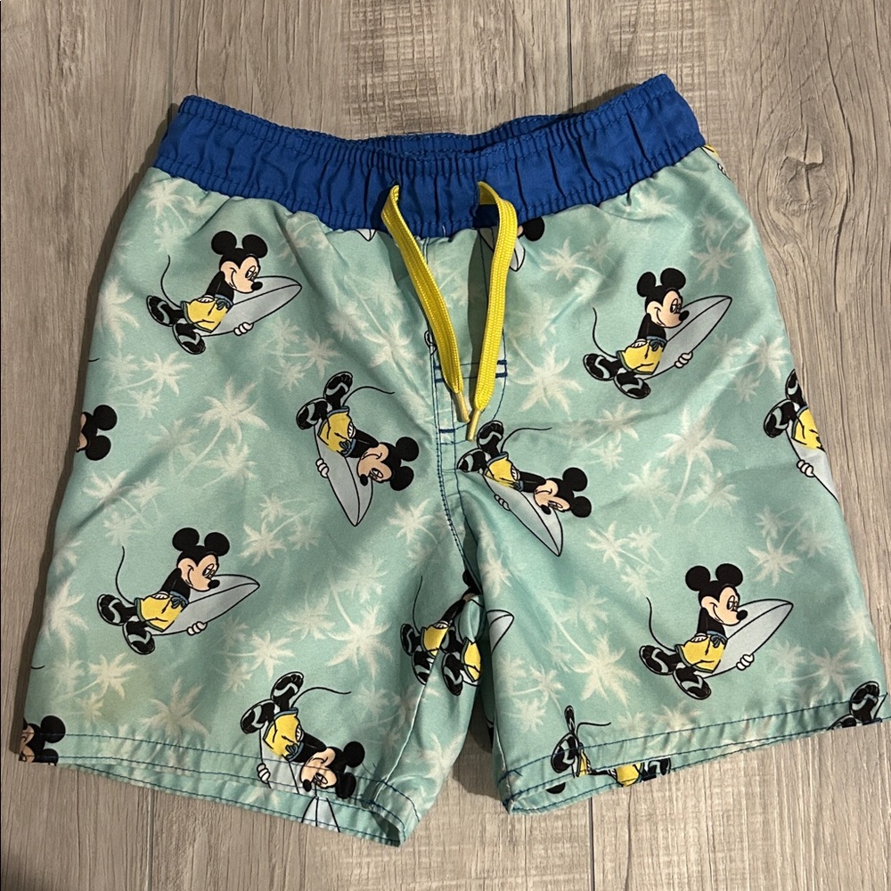 Toddler Boy’s Disney Junior Mickey Mouse Swim Trunks Sz 3T